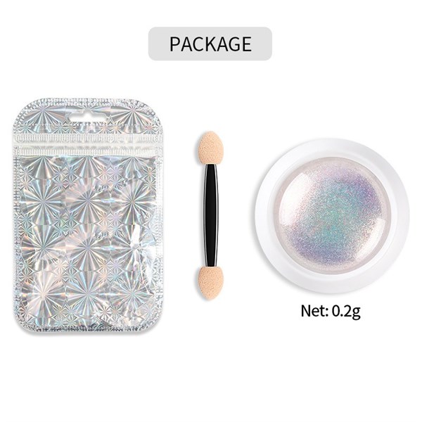 Born Pretty Aurora efekt inci (pearl) tozu (52806) - detay görseli 2