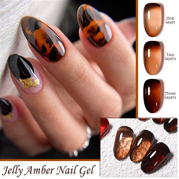 Lily Cute Amber Serisi Kalıcı oje LC-J02 (55725) - detay görseli 3