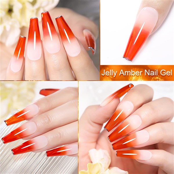 Lily Cute Amber Serisi Kalıcı oje LC-J02 (55725) - detay görseli 4
