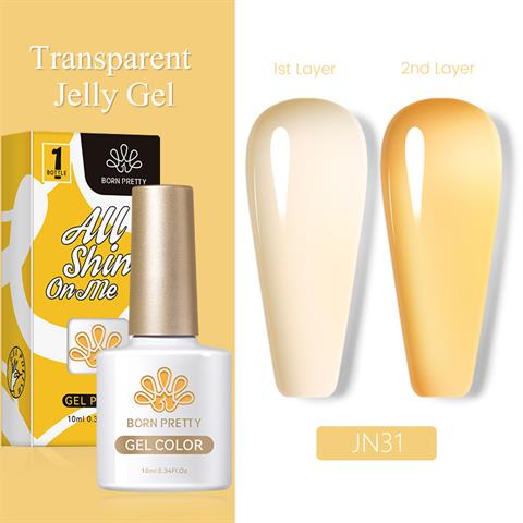 BORN PRETTY 10ml Jelly Nude Seri Kalıcı Oje JN31 (56347)