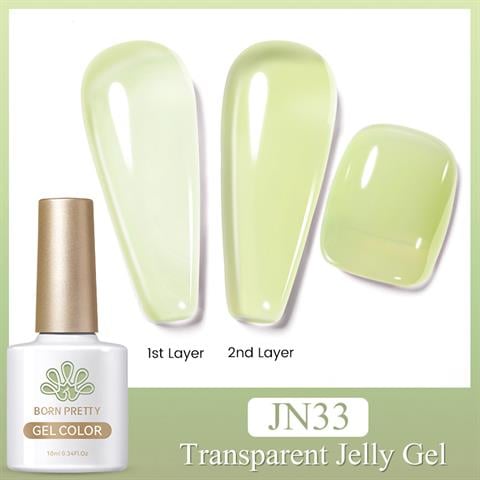 BORN PRETTY 10ml Jelly Nude Seri Kalıcı Oje JN33 (56347)