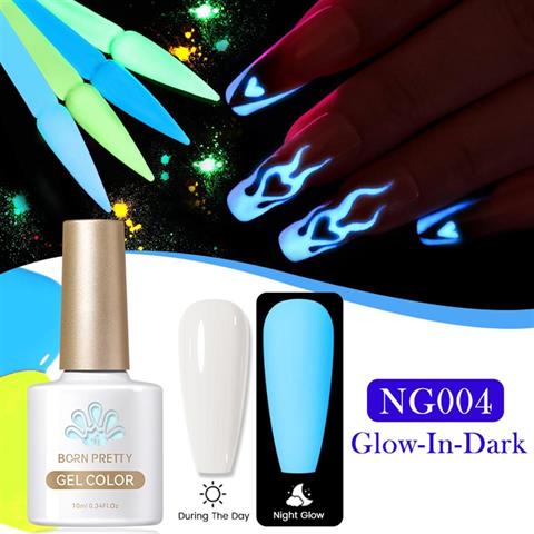 Born Pretty 10 ml Fosforlu (Luminous) Kalıcı oje NG003 (55949)