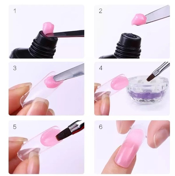 Ursugar Poly Extension Gel Nude URP03 (49154-3) - detay görseli 2