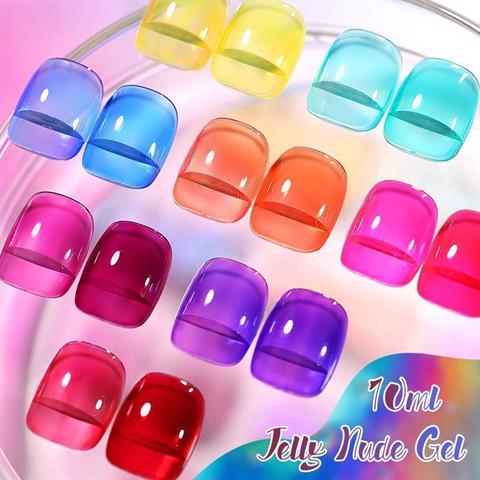 BORN PRETTY 10ml Jelly Nude Seri Kalıcı Oje JN57 (57851-7)