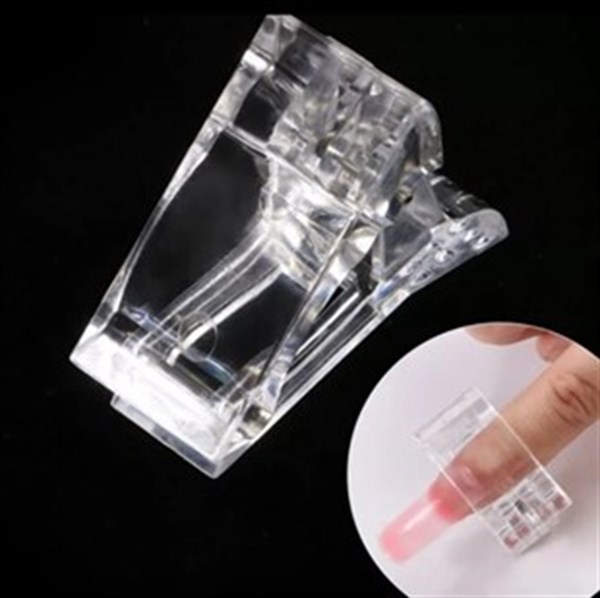 Poly Jel Stiletto set - Pearl pink - detay görseli 4