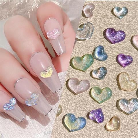 Tırnak Süsleme Nail Art CHARM Kalp (56263-5)