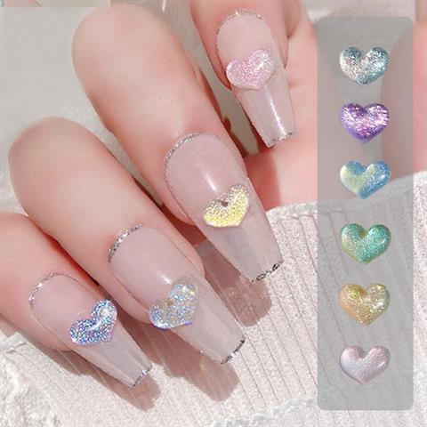 Tırnak Süsleme Nail Art CHARM Kalp (56263-6)