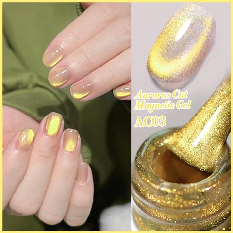 Born Pretty 10 ml Auroras Kedi gözü kalıcı oje AC03 (59222)