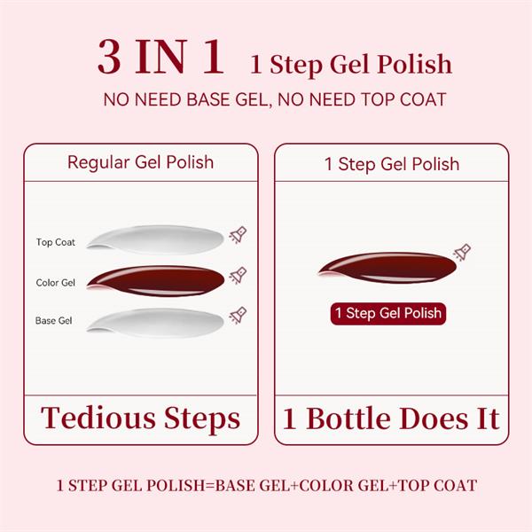 URSUGAR 15 ml 3in1 Kalıcı Oje ST01 (62456)