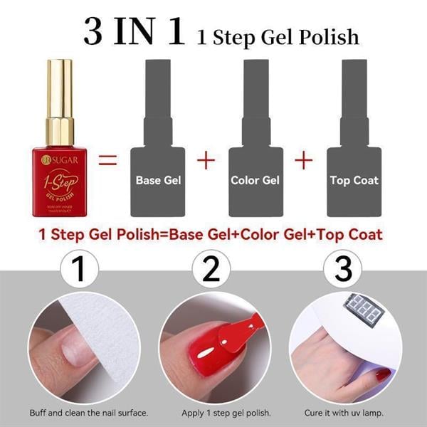 URSUGAR 15 ml 3in1 Kalıcı Oje ST07 (62456)
