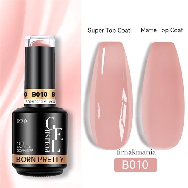 BORN PRETTY PRO 15ml BIAB HEMA Free Quick Building Nail Extension Gel B010 (59654)