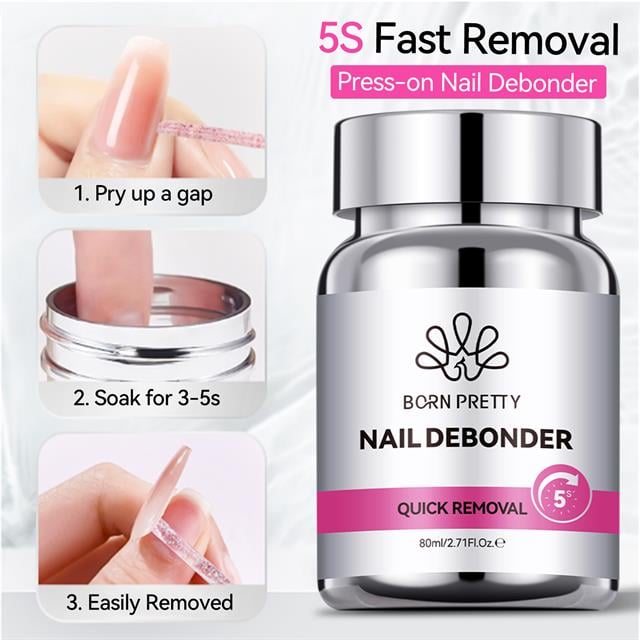 BORN PRETTY 80ml Debonder - Hızlı Tips çıkartıcı (61688)
