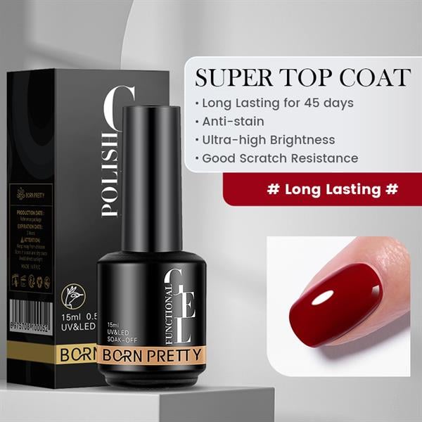 Born Pretty Super Top Kat (15ml) 55822-1 (F02)