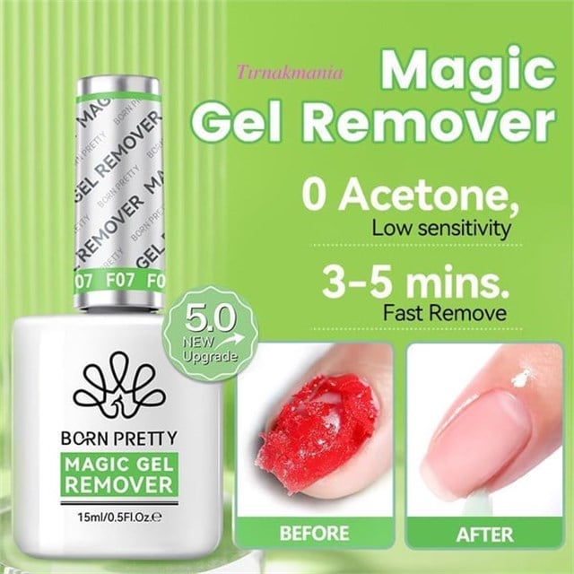 Born Pretty 15 ml oje-jel sökücü F09 (Gel Remover) 61795-9
